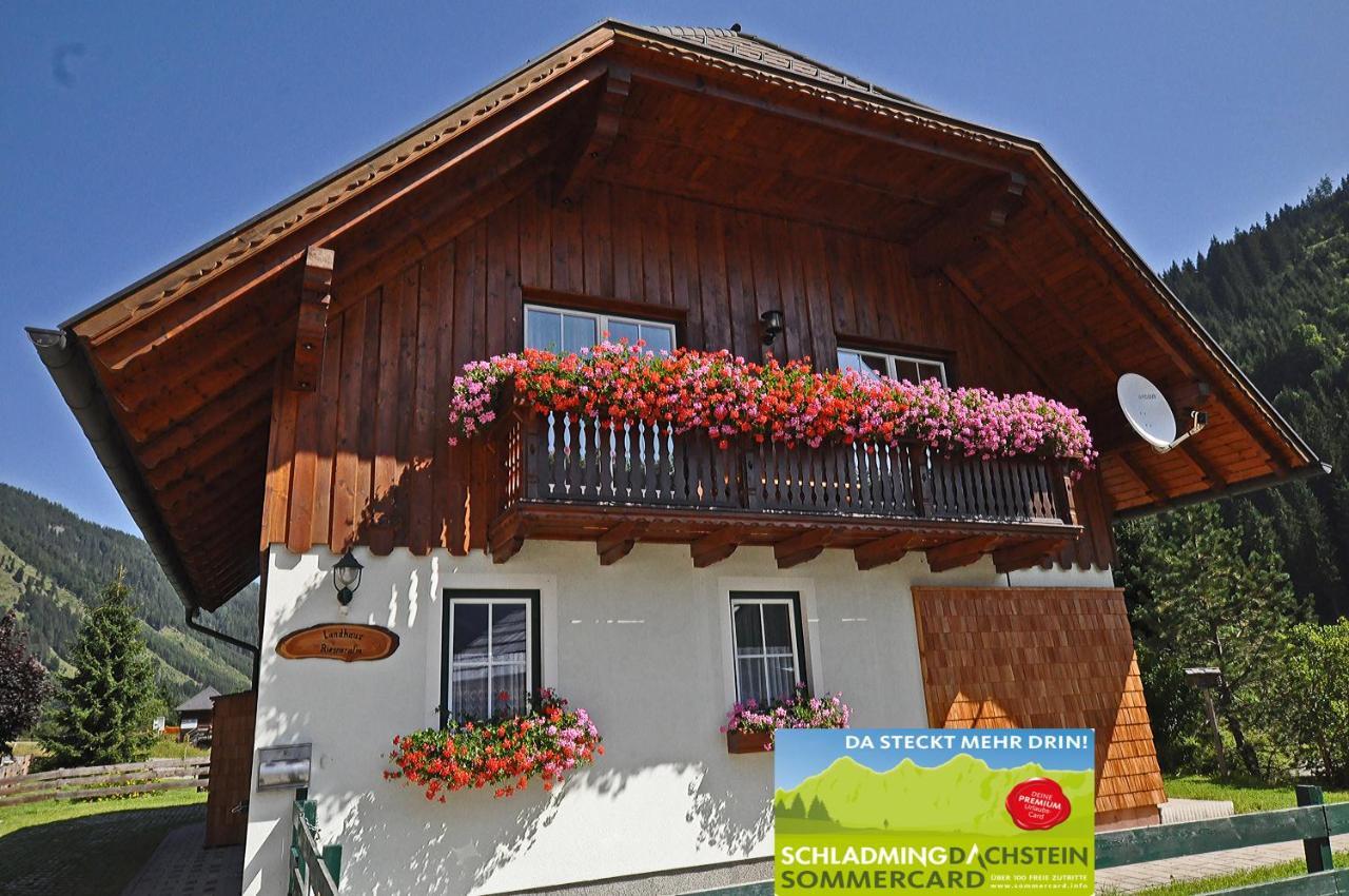 Landhaus Riesneralm Donnersbachwald Kültér fotó